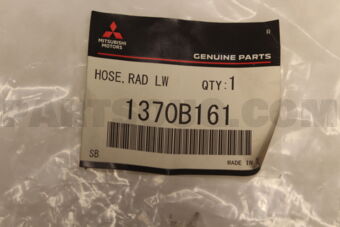 1370B161 Mitsubishi HOSE,RADIATOR,LWR