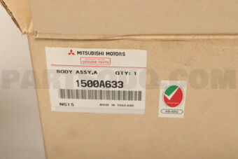 1500A633 BODY ASSY,AIR CLEANER