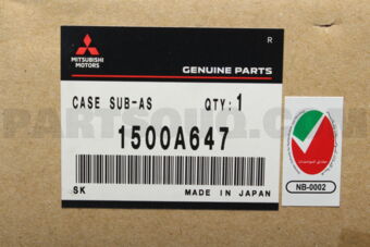 1500A647 BODY ASSY,AIR CLEANER