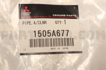 1505A677 PIPE,AIR CLEANER INT
