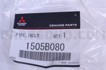 1505B080 Mitsubishi PIPE,INTER COOLER OUT AIR