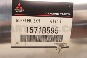 1571B595 MUFFLER,EXHAUST MAIN