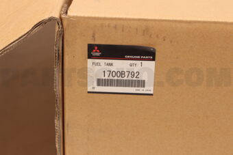 1700B792 FUEL TANK