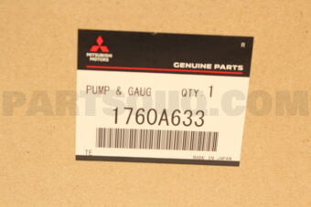 1760A633 PUMP &amp; GAUGE,FUEL TA