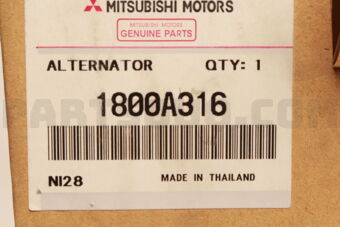 1800A316 ALTERNATOR ASSY