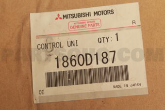 1860D187 CONTROL UNIT,ENG