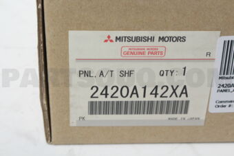 2420A142XA PANEL,A/T SHIFT INDICATOR