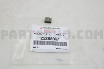 2526A067 KEY,M/T SYNCH