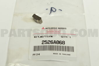 2526A068 KEY,M/T SYNCH