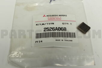 2526A068 KEY,M/T SYNCH