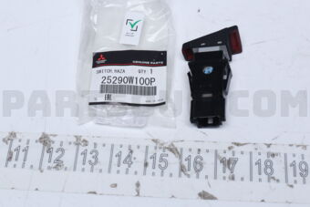25290W100P SWITCH,HAZARD WARNING LAMP