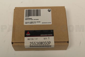25536W050P SWITCH,T/F G/SHF LOW RANGE