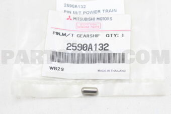 2590A132 PIN,M/T GEARSHIFT EQUIP