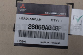 26060A040P HEADLAMP ASSY,LH