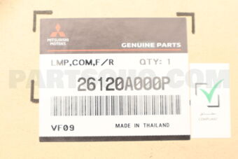 26120A000P LAMP ASSY,COMB,FR RH