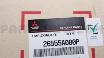 26555A000P Mitsubishi LAMP ASSY,COMB,RR LH