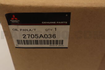 2705A036 Mitsubishi OIL PAN,A/T CASE