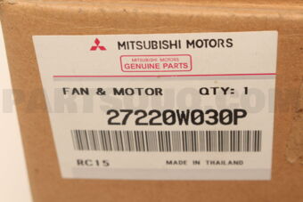 27220W030P FAN &amp; MOTOR KIT,HEATER