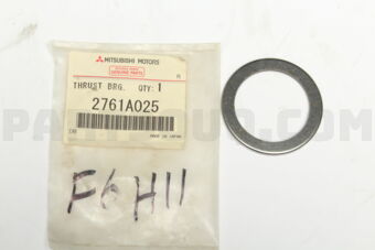 2761A025 THRUST BRG,A/T POWER TRAIN