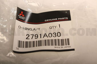 2791A030 O-RING,A/T OIL PUMP