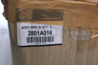 2801A016 Mitsubishi BODY ASSY,A/T VALVE