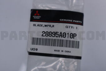 28895A010P Mitsubishi BLADE,WINDSHIELD WIPER,RH