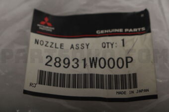 28931W000P NOZZLE,WINDSHIELD WASHER,L