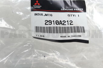 2910A212 INSULATOR,T/M MOUNTI