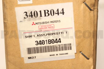 3401B044 Mitsubishi SHAFT ASSY,PROPELLER,FR