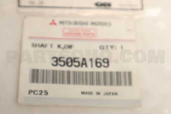 3505A169 SHAFT KIT,FR DIFF PI