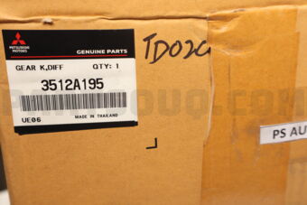 3512A195 Mitsubishi GEAR KIT,FR DIFF FIN
