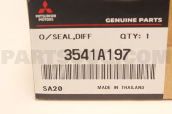3541A197 OIL SEAL,F/DIFF DRIV