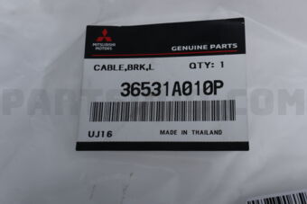 36531A010P Mitsubishi CABLE,PARKING BRAKE,RR LH