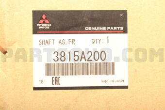 3815A200 SHAFT AS,FR AXLE DRIVE,RH