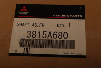 3815A680 SHAFT AS,FR AXLE DRIVE,RH