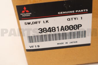 38481A000P SW,RR DIFF LOCK POSITION