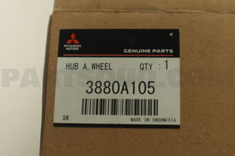 3880A105 HUB ASSY,FR WHEEL