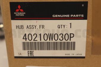 40210W030P HUB ASSY,FR WHEEL
