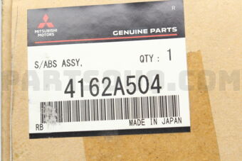 4162A504 SHOCK ABSORBER,RR SUSP