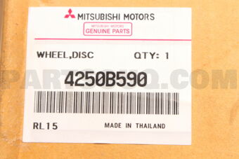 4250B590 WHEEL,SPARETIREDISC