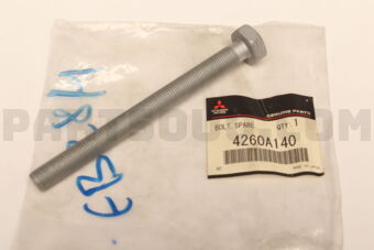 4260A140 BOLT,SPARE TIRE CARR