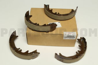 44060W020P SHOE SET,RR BRAKE