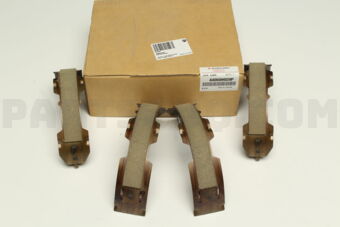 44060W020P SHOE SET,RR BRAKE