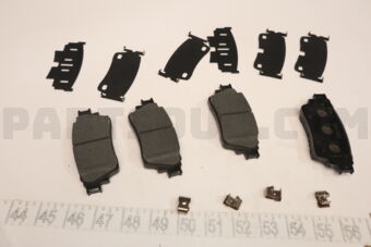 440A1W210P PAD SET,RR BRAKE