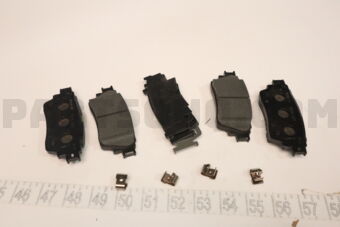 440A1W210P PAD SET,RR BRAKE