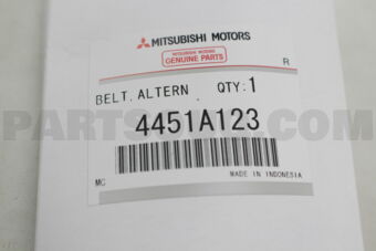 4451A123 BELT,ALTERNATOR & OT
