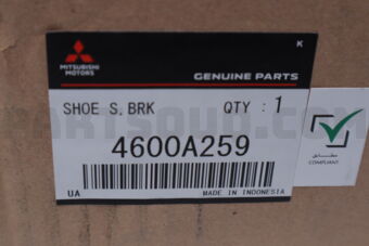 4600A259 SHOE SET,RR BRAKE