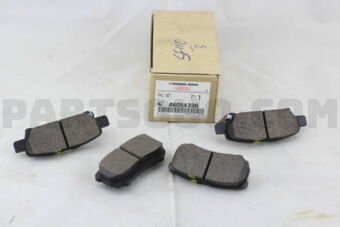4605A336 PAD SET,RR BRAKE