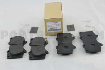 4605A481 PAD SET, FR BRAKE