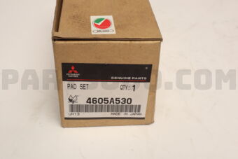 4605A530 PADSET,FRBRAKE